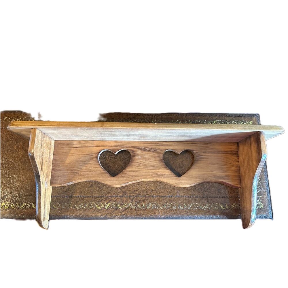 Sweetheart Wooden Shelf Heart